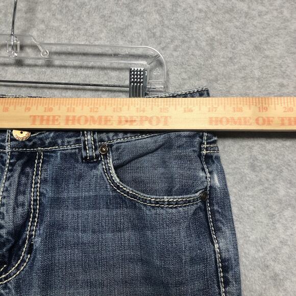 Rock & Roll Double Barrel Jeans Mens 33x31 Straight Leg Relaxed Fit Cowboy Denim - Picture 6 of 16